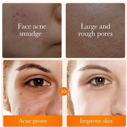 2 Pcs Turmeric Foaming Face Wash, Deep Cleaning Scrub Exfoliating Glow Wash Turmeric Facial Cleanser with Brush for All Skin.