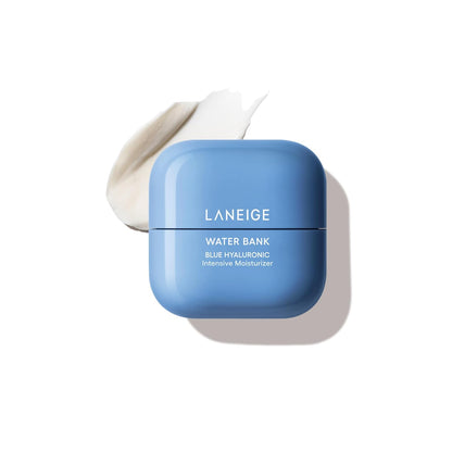 Water Bank Blue Hyaluronic Intensive Moisturizer: Hydrating Face Cream for Extra Dry Skin with Squalane & Peptide for Skin Barrier Support, Dermatologist-Tested